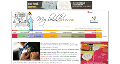 Desktop Screenshot of mybridalstore.com